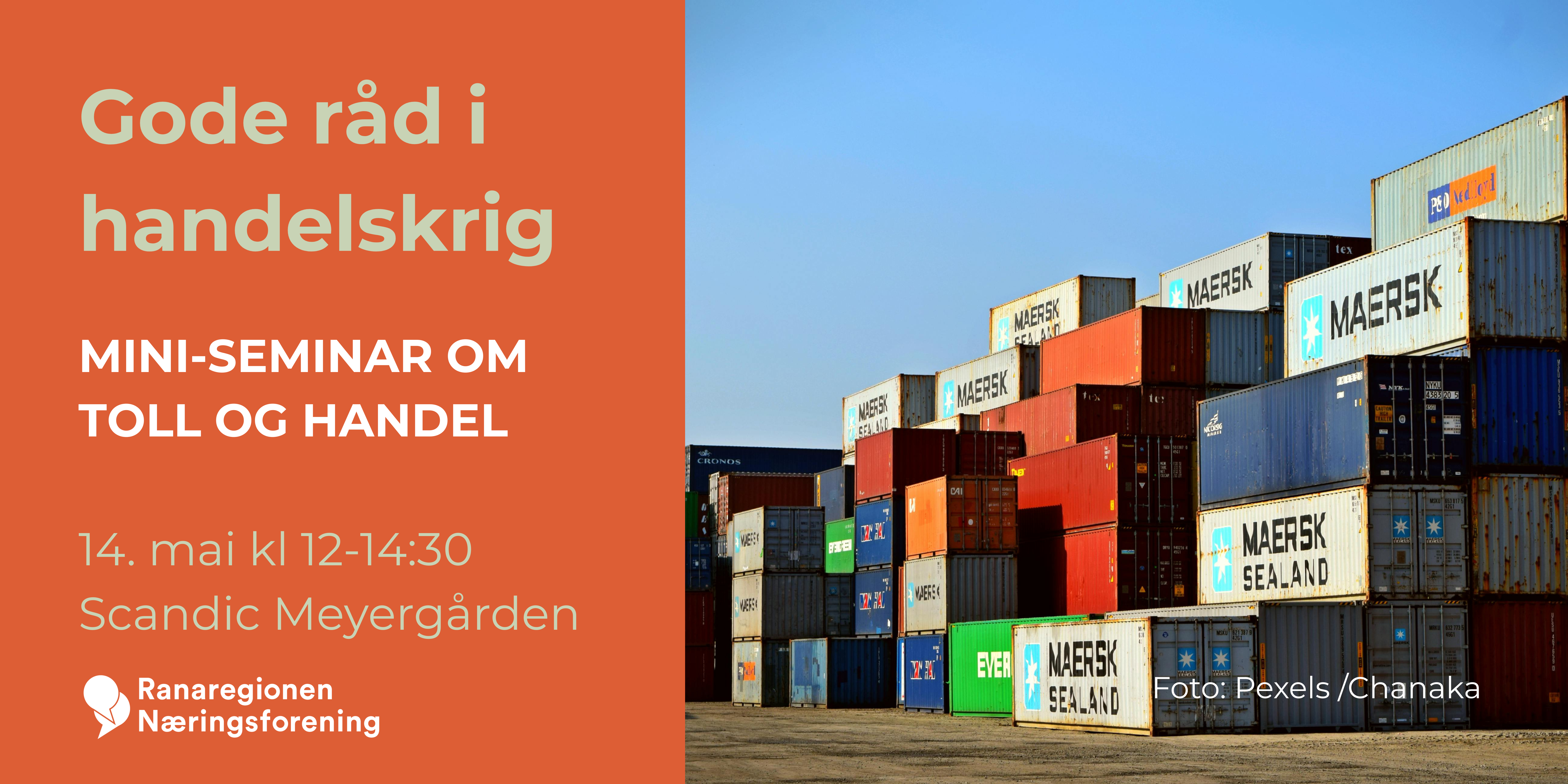 Gode råd i handelskrig // Mini-seminar om toll og handel.